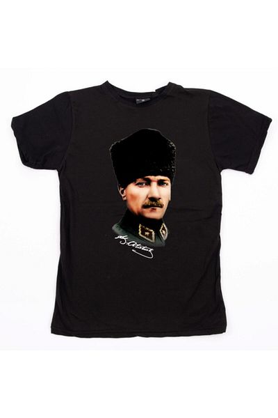 mAddog Atatürk / Flag / Back Signed / 100th Anniversary Special / Large Size T-shirt / Unisex / Relax Fit