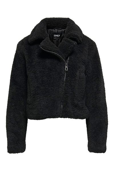ONLY Onlverona Black Teddy Jacket - Otw 15325941