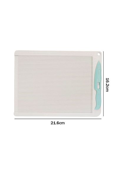 Choice White Multi-purpose Scoring Board With Measuring Grid Paper Card Envelope Maker Embossed Lines Scrap