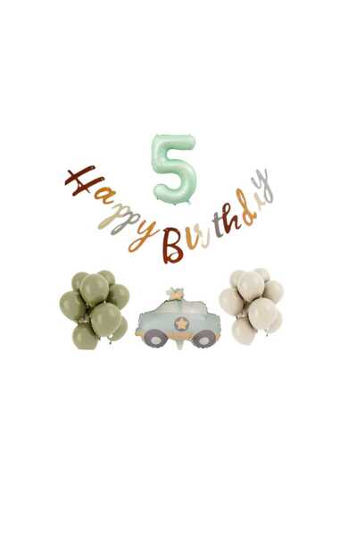 Mini Parti Mini Party Store Retro Color Balloon Set