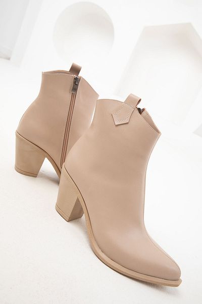 SOHO Γυναικείες μπότες Nude Color - 19779 Model Bootie