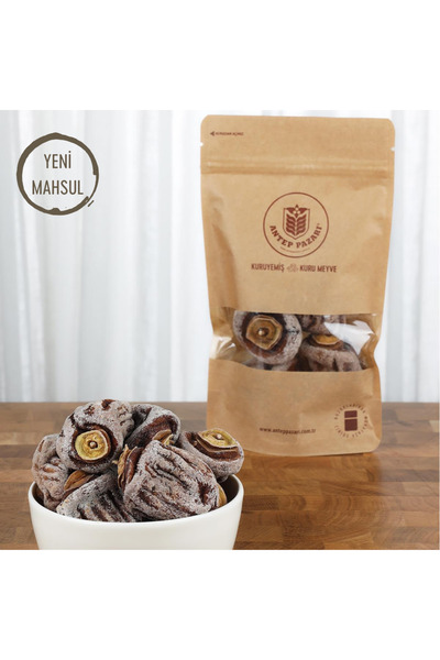Antep Pazarı Cennet Hurması (kurutulmuş Trabzon Hurması Jumbo) 500 Gram