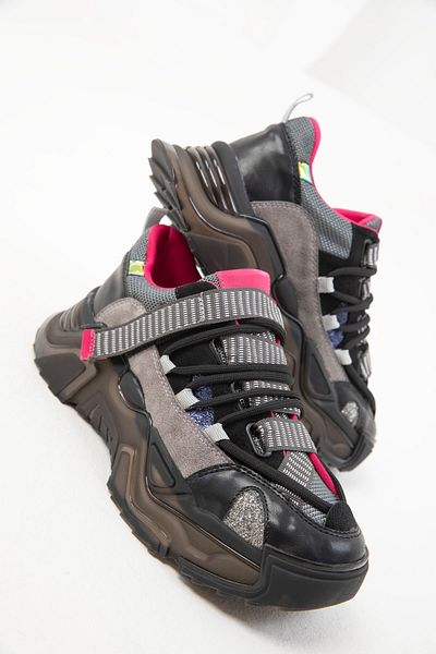 SOHO Black-Smoked Women's Sneaker 19660