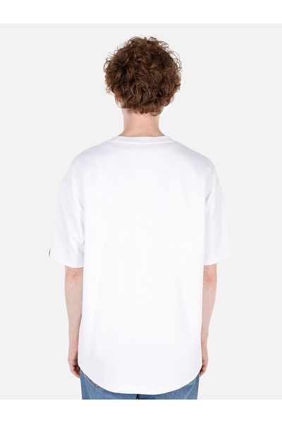 Colin's Tricou alb pentru bărbați - mâneci