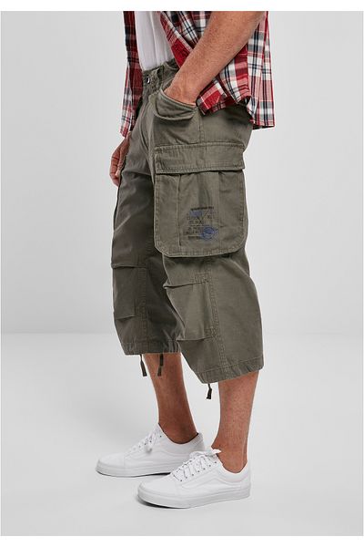 Brandit Herren Industry Vintage Cargo 3/4 Shorts