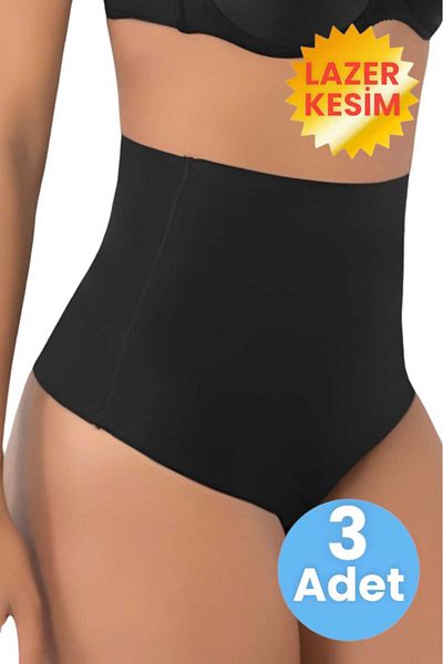 Uniquetrenders Women's Laser Cut Slimming and Tightening String Corset Set of 3