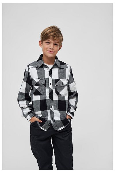 Brandit Unisex Checkshirt Kids