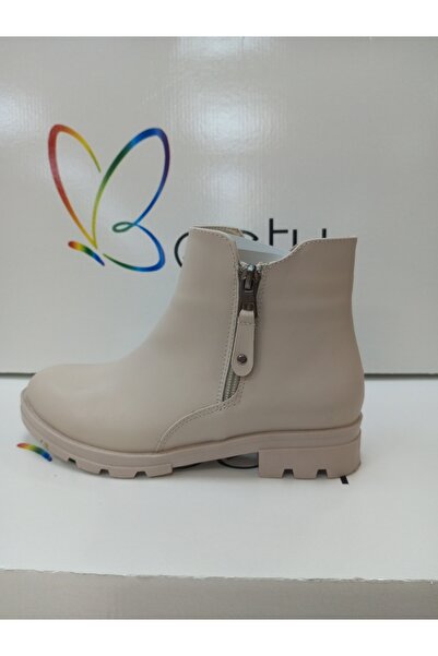 Beety Moda rüzgar bej rengi bot