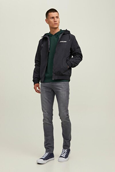 Jack & Jones 12200208-fw Ανδρικό παλτό Jjerush Hood Bomber Noos