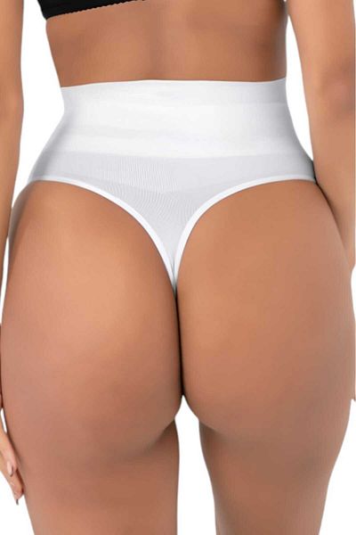 Uniquetrenders Women's Seamless Lower Abdominal Tightening String Panties Corset