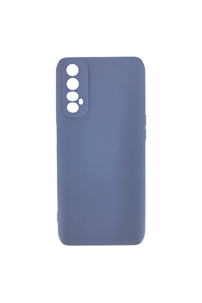 Nettech Realme 7 Uyumlu Nano Silikon Arka Koruma Kılıf - Füme