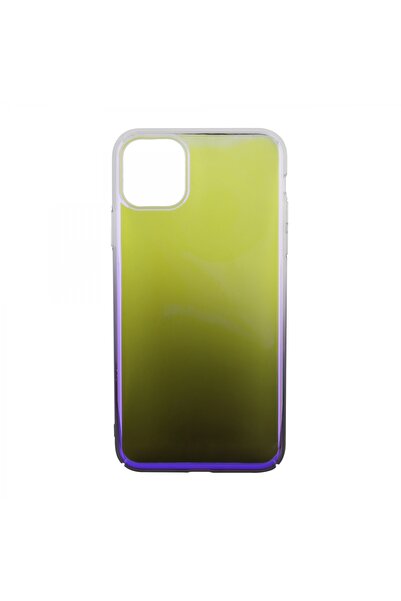 Nettech İphone 11 Pro Max Uyumlu Glaze Arka Koruma Kılıf - Siyah
