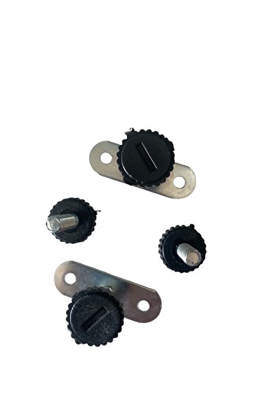 YASAX AYARLI Ayak mini M6 takım 4’lü ( Vidalar Dahil)