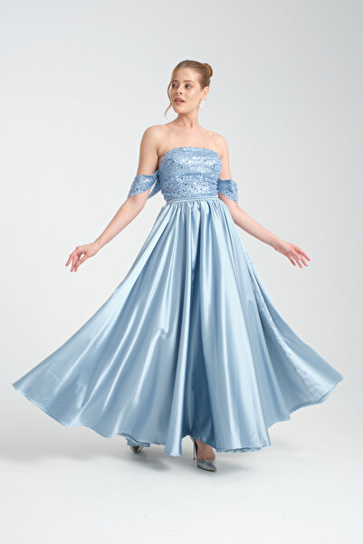 Aurora Rochie de seara din satin