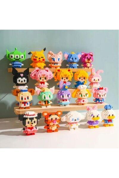 sağlıkçı shopping trend aksesuar Bricks Nick Fox Tilki Yap Boz 3d Puzzle Mini Lego