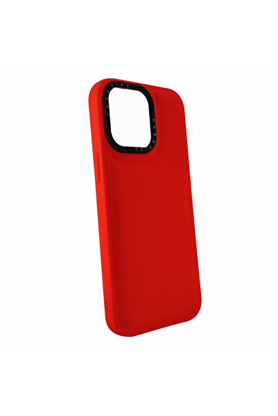 Nettech Xiaomi Redmi 10a Uyumlu Casetify Buff Seri Arka Koruma Kılıf - Kırmızı