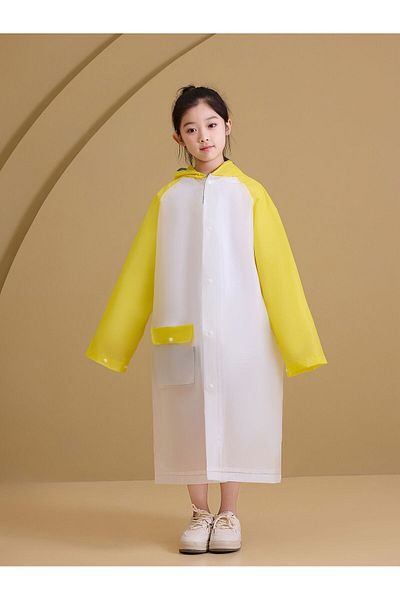 dreamtify Fun Unisex Children's Raincoat with Sticker