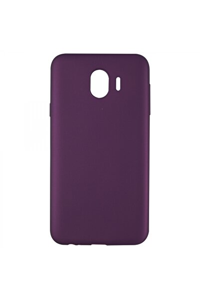 Nettech Samsung Galaxy J400 J4 Uyumlu Suide Arka Koruma Kılıf - Mürdüm