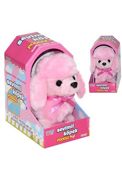 Oyuncak Fabrikası Yürüyen Havlayan Oyuncak Köpek Sevimli Poodle Pembe
