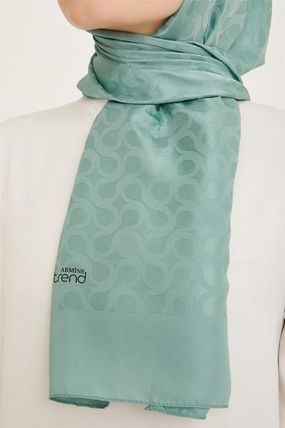 Armine Pearl Monogram Trend Shawl - 1 14 57