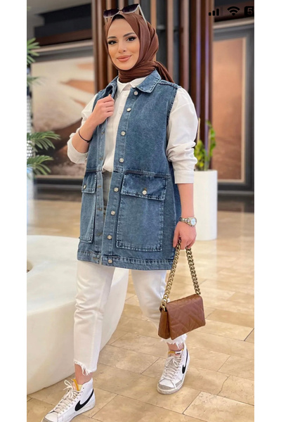 Butika سترة جينز سترة سترة سترة