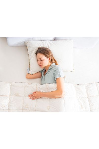 Dreamrite Home Woolrite Merino 220X240 cm Oversized Beads Wool Quilt