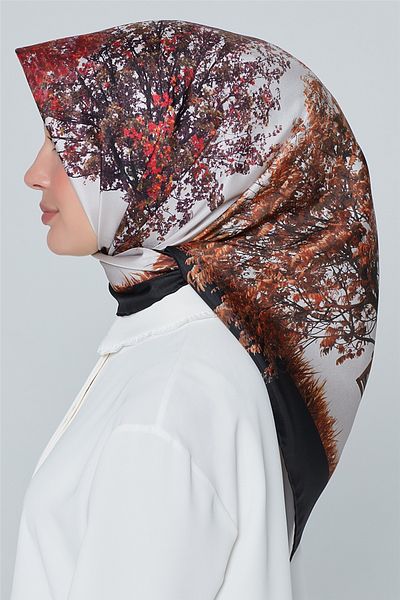 Armine Eșarfă de mătase Nostalgia Twill 18ya7276 26 28