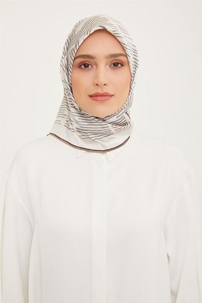 Armine 23ya8942 Model Twill Eșarfă de mătase - 6 01