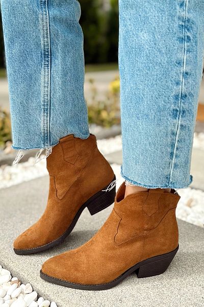POLKA STORE West Women's Cowboy Boots Bootie Western Boots