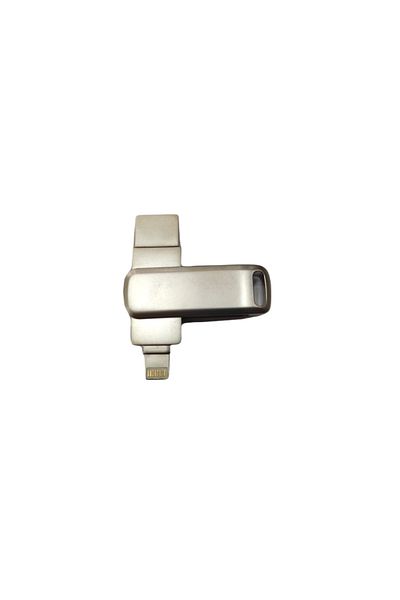 FLYON ذاكرة iPhone 3.0 بسرعة USB Otg - تخزين خارجي بسعة 64 جيجابايت وبطاقة ذاكرة احتياطية - 28 جيجابايت
