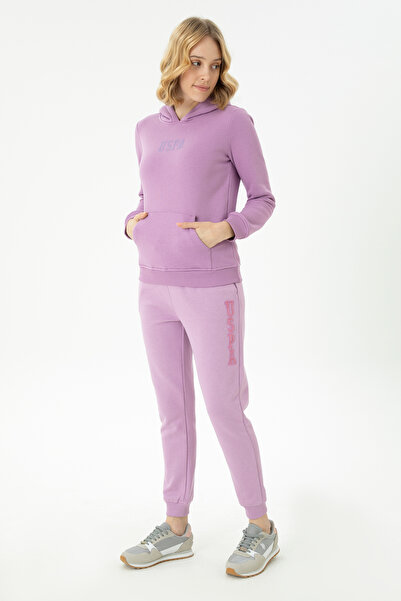 U.S. Polo Assn. Kadın Lila Eşofman Altı 50272997-VR034