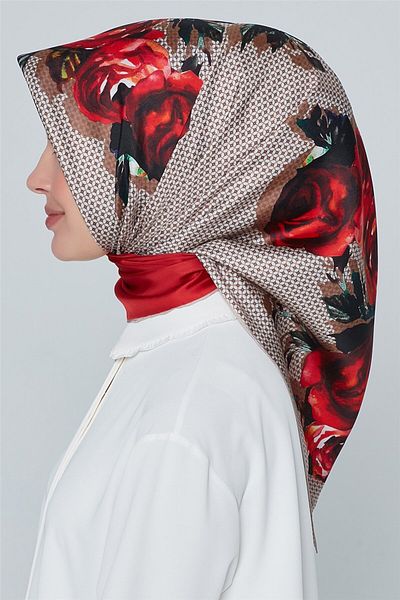 Armine Nostalgia Twill Silk Scarf 18ya4513 3 03