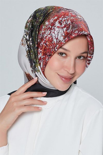 Armine Eșarfă de mătase Nostalgia Twill 18ya7276 26 28