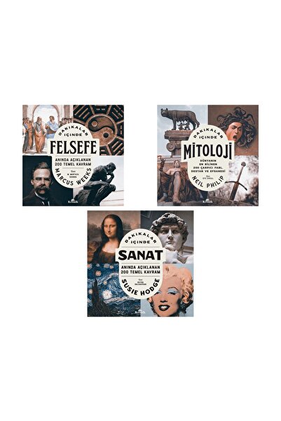 Kronik Kitap Dakikalar Içinde Sanat / Dakikalar Içinde Felsefe/ Dakikalar Içi...