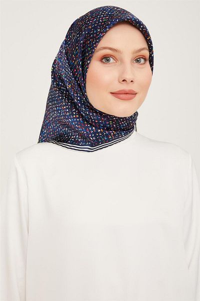 Armine Sura Silk Scarf - 23Ka9013 Model, Size 2 10