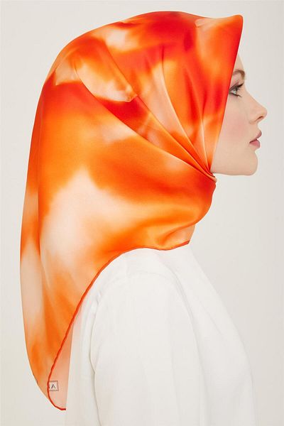 Armine Silk Twill Scarf - 24Ya9124 82 86