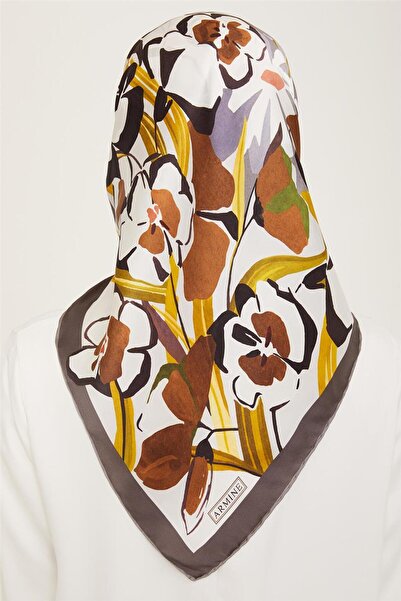 Armine Μεταξωτό κασκόλ Sura 24ya9153 82 54