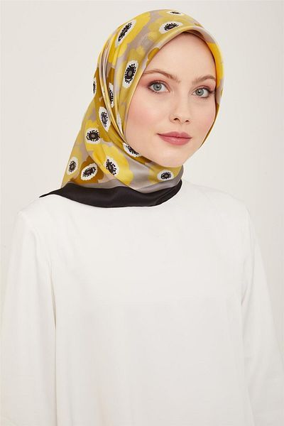 Armine Sura Silk Scarf - 24Ya9106 4 50 Model