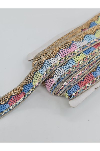 ÜNSALAN HOBİ Decorative Grout Strip Imported from India 1 Meter