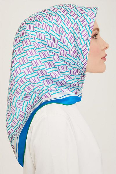Armine 24ya9149 Μοντέλο Twill Silk Scarf - 8 35