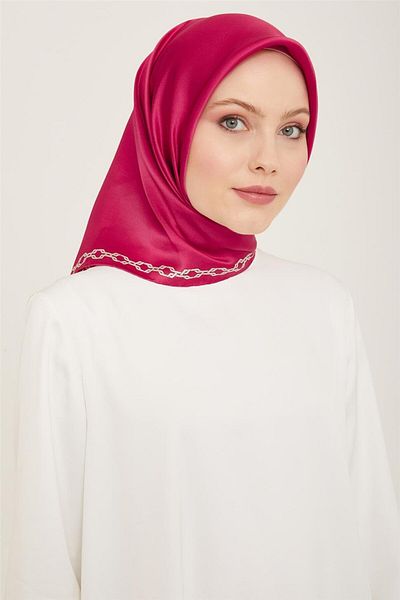 Armine Sura Silk Scarf - 24Ya9154 5 81 Model