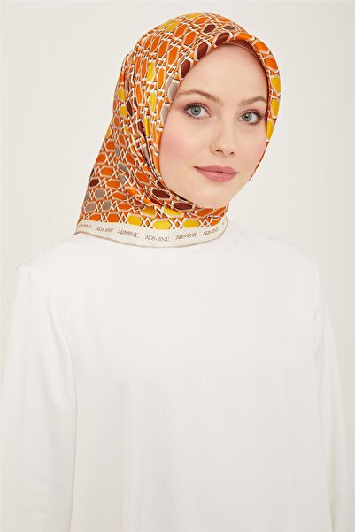 Armine Eșarfă de mătase Sura - 24ya9144 6 34 Model