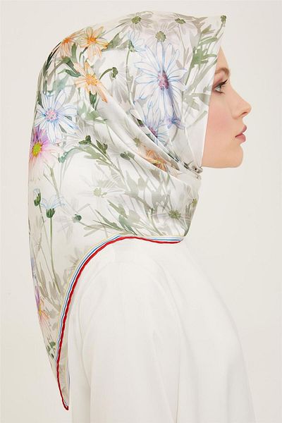 Armine Sura Silk Scarf 24Ya9129 85 34