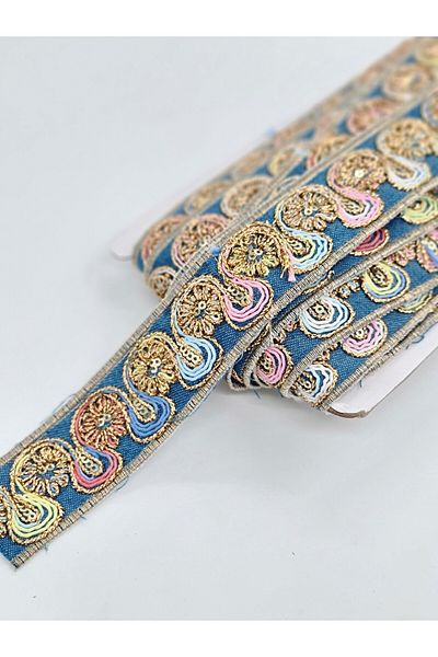 ÜNSALAN HOBİ Decorative Grout Strip Imported from India 1 Meter