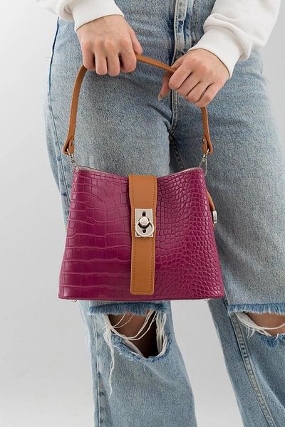 Matthew Cox T749 Plum Women's Hand and Shoulder Bag