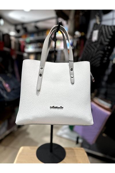 Matthew Cox T770 White A.Gray Women's Handbag