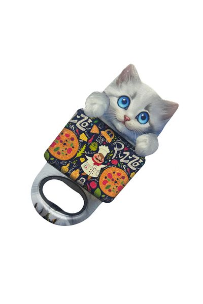 Righton Cat Patterned Gasouse Soda Bottle Opener