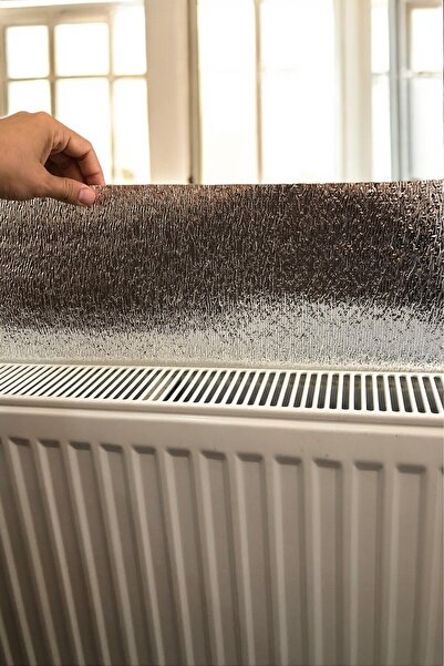 BYENS Petek Kalorifer Arkası Yalıtım Levhası Radyatör Arkalığı Alüminyum Folyo Peteği İzolasyon Ev