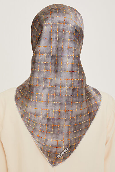 Armine YENİ SEZON - 2024 SONBAHAR KIŞ - DJ SAF İPEK EŞARP 9259D01 (S)  ( SURA)- 03711