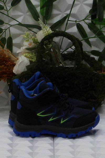 Kinetix Tenax Hi Navy Blue Άνετα Γνήσιο Προϊόν Αντιολισθητική σόλα για αγόρια